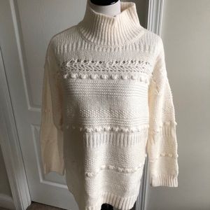 Lou and Grey Pom Pom Sweater NWT